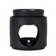 thumbnail image 1 of Quemador de aceite esencial, vela fundida, soporte para velas, portavelas para velas de té Negro, 1 of 9