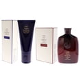 thumbnail image 3 of Acondicionador para brillo y resplandor y champú para un hermoso kit de color de Oribe para unisex: kit de 2 piezas: acondicionador de 6,8 oz y champú de 8,5 oz, 3 of 5