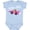 AE-Light Blue, variant on Born to Race Pink Race Car Boys or Girls Baby Bodysuit