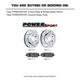 thumbnail image 2 of PowerSport Rear Brakes and Rotors Kit |Rear Brake Pads| Brake Rotors and Pads| Ceramic Brake Pads and Rotors |fits 1969-1978 BMW 2500, 2800, 2.8 Bavaria, 3.0S, 3.0Si, 530i, Bavaria, 2 of 7