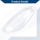 thumbnail image 5 of Cubierta de Lente de Faro Unique Bargains Cubierta de Lente Claro No.5K0941006C para VW Golf 2010-2013 Claro PC 1 Pc Frontal Derecho, 5 of 6