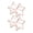 Rose Gold, variant on Ruanlalo 2Pcs Powder Puff Stand Makeup Sponge Holder Star Design Cosmetic Sponge Holder for Ventilated Drying Storage Display Vanity Table Use