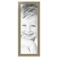 thumbnail image 2 of ArtToFrames 14" x 40" Silver Picture Frame, 14x40 inch Silver MDF Poster Frame (WOM-4445), 2 of 7