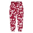 thumbnail image 3 of Pantalones Largos Sueltos Casuales de Mujer con Corbata Elástica en la Cintura Y Bolsillos para el Uso Diario, 3 of 6