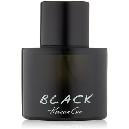Kenneth Cole Black Eau De Toilette Spray, Cologne for Men, 3.4 Oz