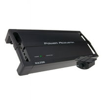 Power Acoustik RZR1-2500D Amplifier, Razor Series Subwoofer 1-Channel Amplifier, 2 Ohm Stable 2,500 Watt Max (New)