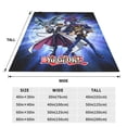 thumbnail image 4 of Yu-Gi-Oh Fleece Blanket Super Soft Cozy Warm Flannel Fleece Throw Blanket For Couch Bed Sofa Throw 40"X30", 4 of 7