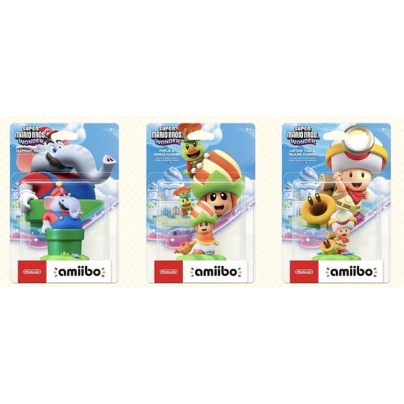 Super Mario Wonder Amiibo Set