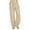 Khaki, variant on Womens Casual Linen Pants Womens Linen Pants Petite Length//Linen Drawstring Pants WomensLoose Pants for Women Summer S-XXXL