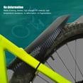 thumbnail image 1 of Bike Mudguards, Black Protection Function High Temperature  No Deformation 2 PCS Bike Fenders  For Mountain Bike, 1 of 8