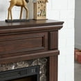 thumbnail image 7 of MDF Fireplace Mantel for 23-Inch Fireplaces - Cherry Finish Traditional Mantelpiece, 41-1/3 Inch Width x 14 Inch Depth x 40 Inch Height, 7 of 7