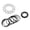 16T, variant on Single Speed Cassettes with Spacer and Locking Rings, 16T 18T Single Speeds Cogs Conversion Set for Multiple Speed Bikes