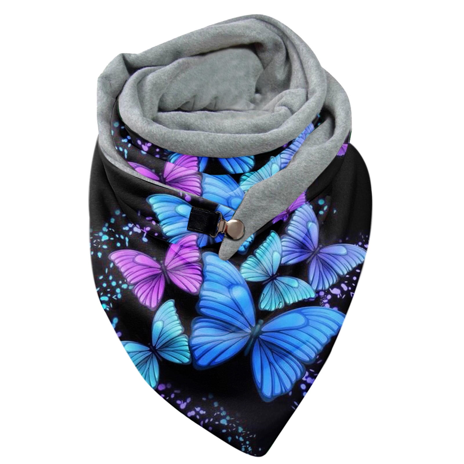 Fashion Women Butterflies Printing Long Soft Wrap Scarf Shawl Scarves Fashion Women Butterflies Printing Long Soft Wrap Scarf Shawl Scarves