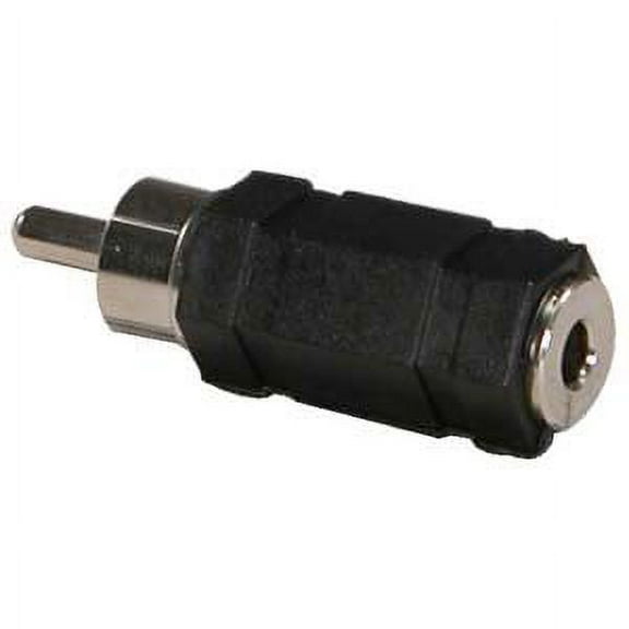 ACCL RCA Plug to 3.5mm Mono Jack Adapter, 1 Pack