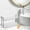 White, variant on JingChun Bathroom Counter Organizer Countertop Storage, Acrylic Makeup Shelf Organizer for Perfume Skincare Vanity, 2 Tier Bathroom Cosmetics Essential, Spice Rack Organizer