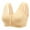 Khaki, variant on Utoimkio Plus Size Wireless Bras for Women Front Closure Push Up Bras for Women No Underwire Comfort Breathable Everyday Bras