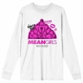 thumbnail image 5 of Mean Girls Queen Bee Crown Art Crew Neck Long Sleeve White Adult Tee
-XXL, 5 of 7