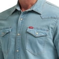thumbnail image 2 of Wrangler® Men's Long Sleeve Denim Shirt, 2 of 4