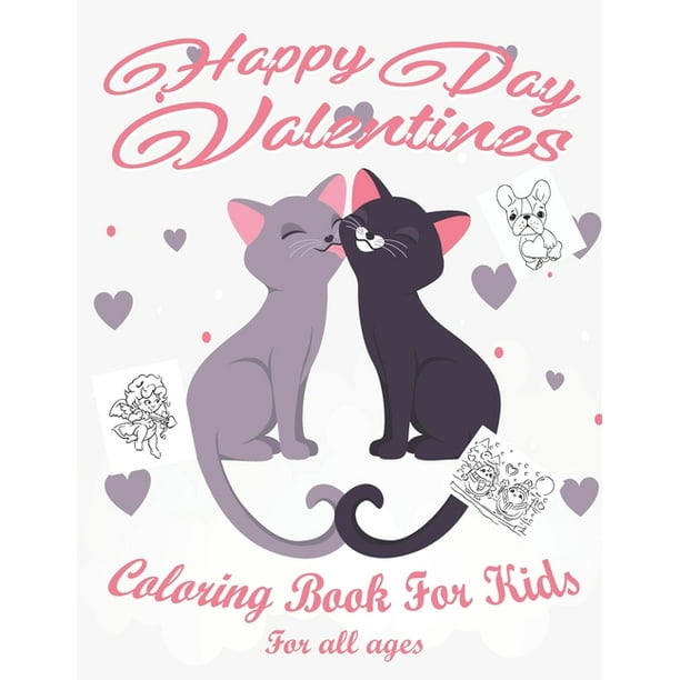 Download Valentine S Day Coloring Book For Kids Lovely Animals Coloring Books Valentine S Day Coloring Book Baby Books
