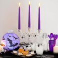 thumbnail image 3 of Candle Yiflyer, cónico morado, 25 cm, paquete de 10 unidades, sin perfume, 3 of 7
