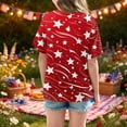 thumbnail image 5 of CCRFTGI 250th Anniversary Usa Shirt for Kids Boys Girls Size 10-12 Patriotic Casual 4th Of July American Flag Stars Outfits July 4th Celebration Summer Shirts 1776 T-Shirts Wine 7-8 Years, 5 of 7