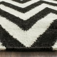 thumbnail image 3 of Safavieh Dhurries Bentley Geometric Runner Rug, Black/Ivory, 2'6" x 12', 3 of 8