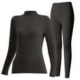 thumbnail image 4 of YueHuiYing Womens Thermal Underwear Sets Long Johns Underwear Thermal Wear for Women Thermal Set Winter, 4 of 5
