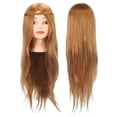 thumbnail image 4 of Hair Practice Head Training Head Maniquí Maniquí de cabello Salón de belleza Esteticista para estilista Peluquería,Cabeza de práctica, peluca de maniquí, cabeza de maniquí, cabeza de entrenamiento, ma Higoodz Salud y Belleza, 4 of 7