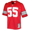 thumbnail image 2 of Men's Mitchell & Ness Nick Mangold Scarlet Ohio State Buckeyes Authentic Jersey, 2 of 3