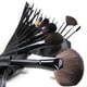 thumbnail image 3 of Kit de brochas de maquillaje profesional de 24 piezas set | Base Makeup Professional, pinceles de madera, suaves brocha belleza mujer (Negro y Negro), 3 of 5