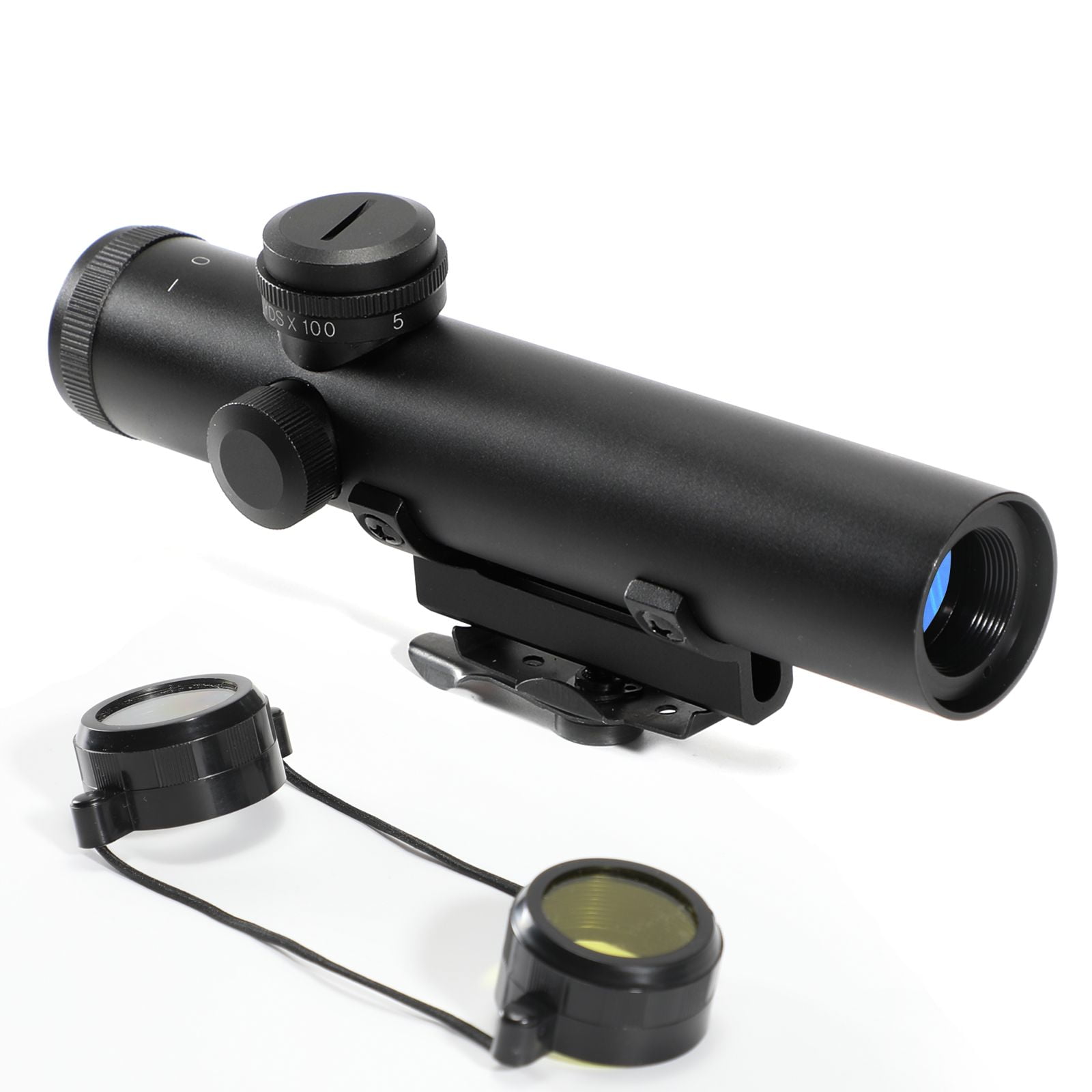 Rifle Scope 4x20, Carry Handle Rifle Scope, Peep Sight Mount, Retro A2 Style