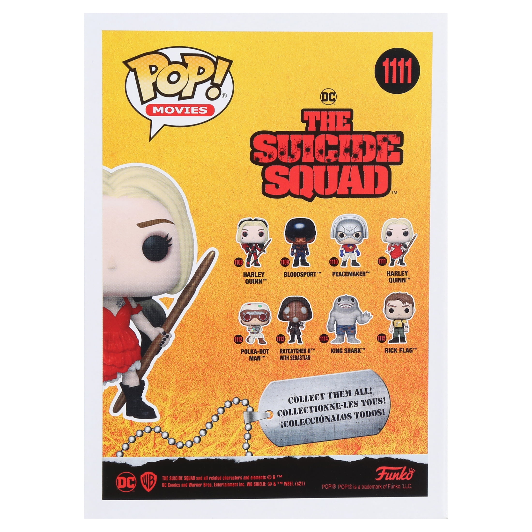 Funko POP Movies: The Suicide Squad - Harley Quinn (Dress),   Exclusive, Red,56013