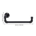 thumbnail image 4 of EIGTHTAIL Industrial Pipe Towel Bar Heavy Duty Rustic Style Bathroom Towel Rack, 4 of 6