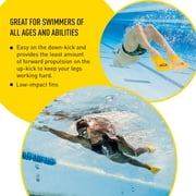 FINIS Zoomers Gold G Swimming Fins (Euro 44-45), Yellow