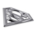 thumbnail image 2 of Elektroplate Officially Licensed DC Comics 3D Superman All Metal Emblem for Cars, Trucks, and All Auto - Universal Fit at 4.2" x 3.0" - All Weather, 2 of 10