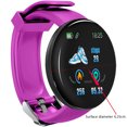 thumbnail image 2 of Youkk Plastic Wireless Smart Watch Portable Round Screen Display Battery Powered Pressure Wristwatch Purple, 2 of 8