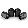 thumbnail image 1 of Hisport Fit Jaguar Stem Cap 4 Uds. Tapas Universales Para Vástago De Válvula De Neumático De Coche, Cubierta De Aire, Accesorios Para Coche, Cubierta De Vástago Negra Hexagonal 016, 1 of 3