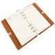 thumbnail image 5 of Cuaderno de tapa blanda con correa, portátil, para negocios, escritura diaria, diario de viaje, uso en oficina, de cuero sintético, pequeño, para estudiantes y profesionales (A6), 5 of 8