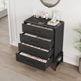 thumbnail image 5 of 4 Dresser for Bedroom, 38.6" Tall Dresser, Tall Drawer with Storage Freestanding, 5 of 7