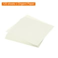 thumbnail image 3 of 125 hojas de papel origami de doble cara de 6x6 pulgadas (15x15 cm) para proyectos de arte y manualidades, blanco crema, 3 of 5