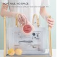 thumbnail image 3 of VONKY Charging Data Cable Organizer Rotatable Portable Travel Plastic Waterproof Wire Winder Office Line Storage Case Blue Yellow, 3 of 9