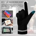 thumbnail image 4 of SNOW DEER Sun Gloves for Men Women UV Protection，Thin UPF 50+ Touchscreen Full Finger Driving Gloves for Hiking Cycling Golfing Riding，Black, 4 of 8