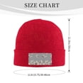 thumbnail image 3 of Junzan Japanese White Cranes Mens Winter Hats Thick Knit Cuff Beanie Cap Beanie Hat, 3 of 7