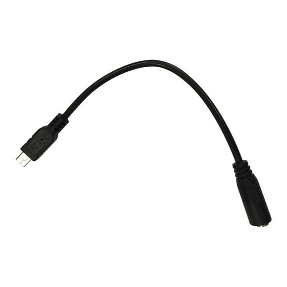 Amdohai Mini USB to 3.5mm Mic Microphone Adapter Cable Cord for Gopro HD Hero 1 2 3 3+ 4 Camera