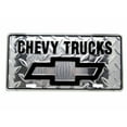 thumbnail image 2 of Chevy Chevrolet Trucks Diamond 6"x12" Aluminum License Plate Tag, 2 of 2