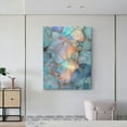 thumbnail image 6 of Xecao Pastel Abstract Fluid Art for Ready-to-Hang Canvas Art 12x16 Inches - Waterproof HD Print Solid Wood Frame for Gifting,Vertical, 6 of 8