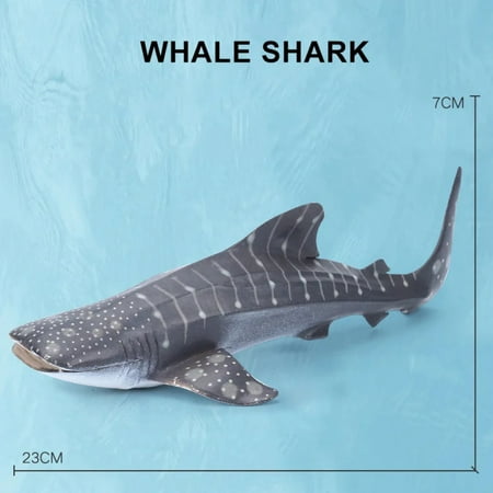 Simulation Marine Sea Life Whale Figurines Shark Cachalot Action Figures Ocean Animal Model Dolphin Hammerhead Educational Toys