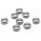 thumbnail image 1 of 20 piezas de cuentas redondas de acero inoxidable de 8 mm para bisutería., 1 of 1