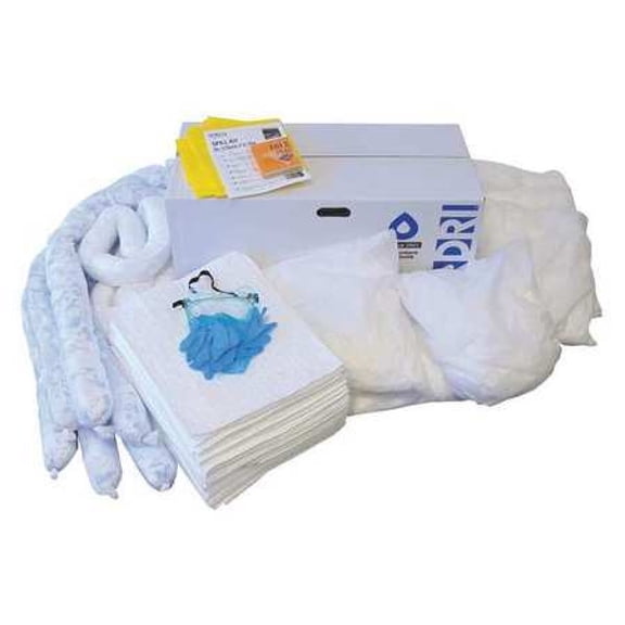 OIL-DRI L90430R Spill Kit, Oil-Based Liquids, White
