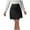 Black, variant on yillto Womens Mini Skirt Side Split High Waist Slim Causal Dressy Zipper Short Skirts for Work Office